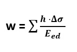 cedimento terreno formula